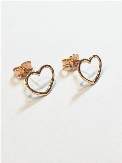 Orecchini Vidali Gioielli Donna Cuori in Oro giallo OROR-8-34 - OROR-8-34